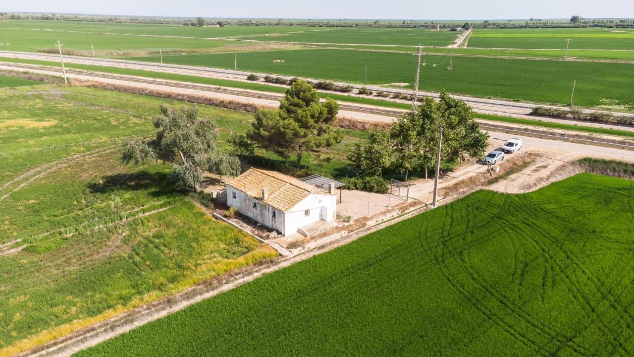 Quet - Casa Rural Con Piscina Privada En El Delta Del Ebro - Deltavacaciones Deltebre Luaran gambar