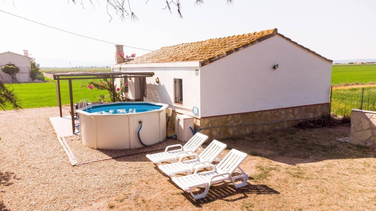 Quet - Casa Rural Con Piscina Privada En El Delta Del Ebro - Deltavacaciones Deltebre Luaran gambar